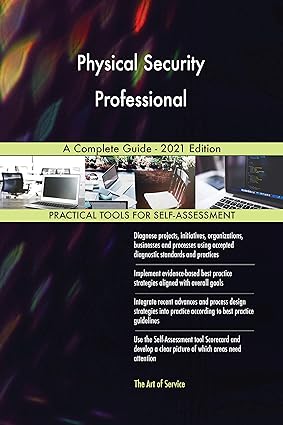 Physical Security Professional A Complete Guide - 2021 Edition - Epub + Converted Pdf